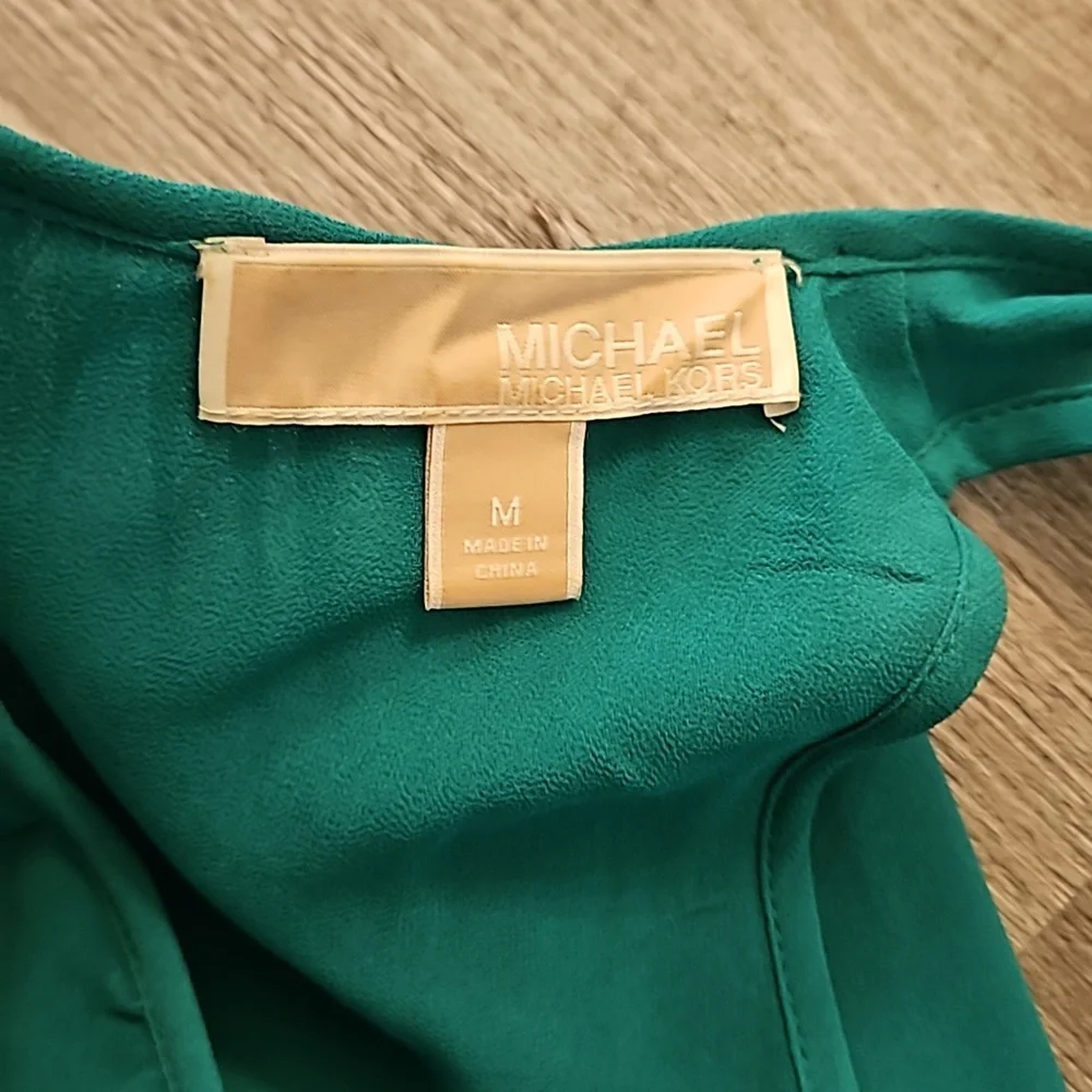 Michael Michael Kors Green Evening Dress sz Medium - Picture 5 of 11